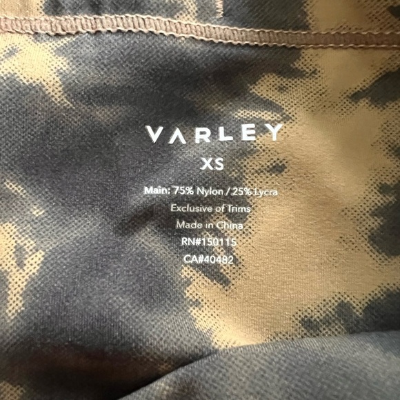 Varley Let's Go High-Rise Legging Flaxen Tie Dye - XS - Picture 6 of 7